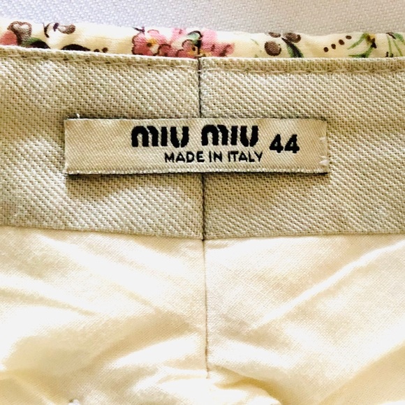 Miu Miu Liberty printed trousers. - Picture 6 of 8